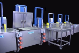 RAMCO Cautic leaching system for investment castings